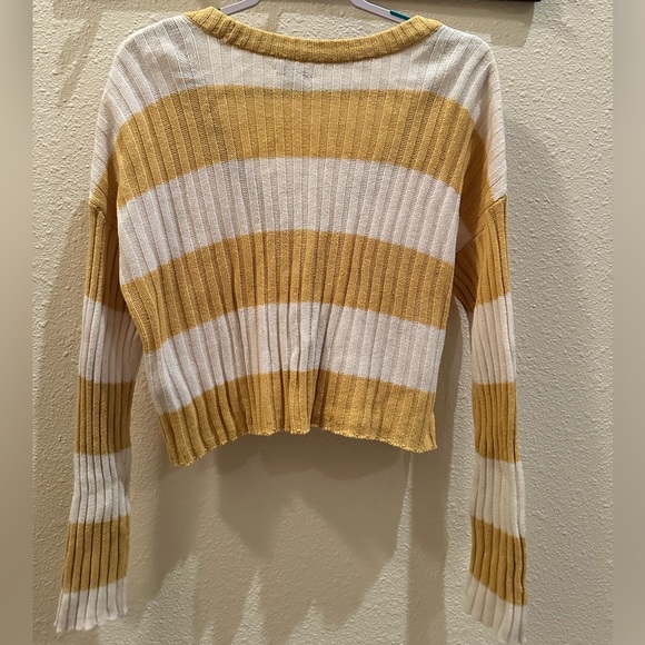 American Eagle ribbed button down sweater, size small - Picture 2 of 4